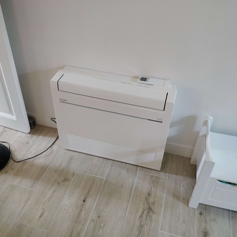 Installation d'une climatisation version console