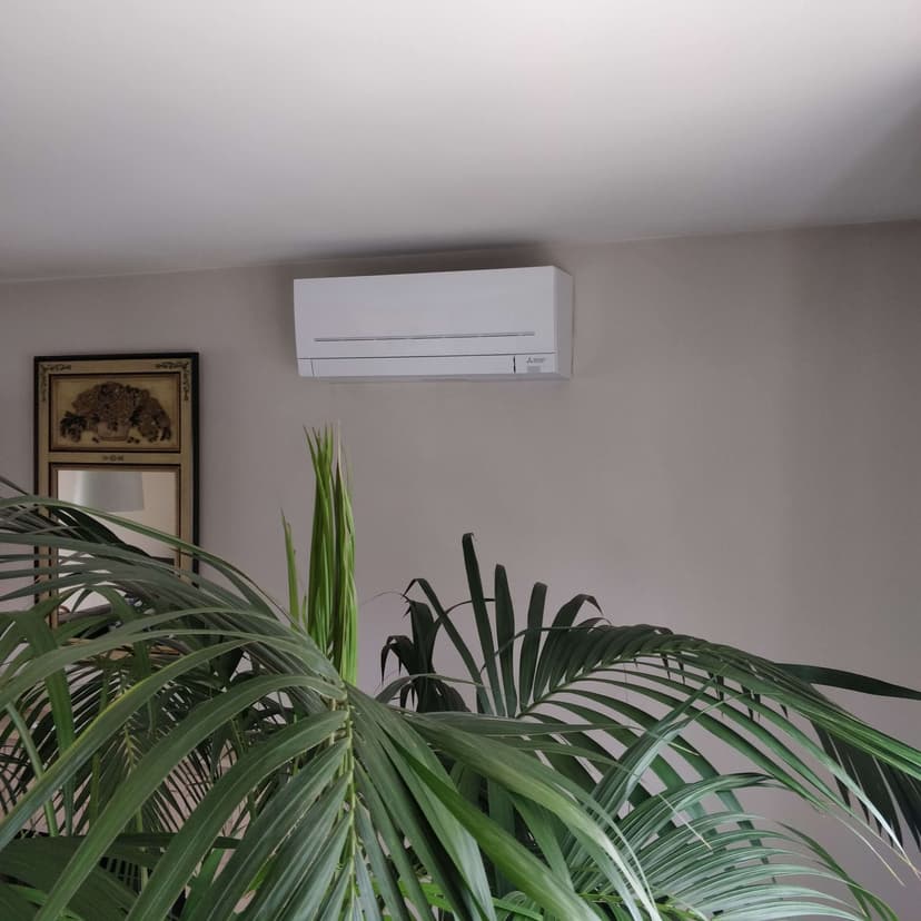 Installation d'une climatisation réversible