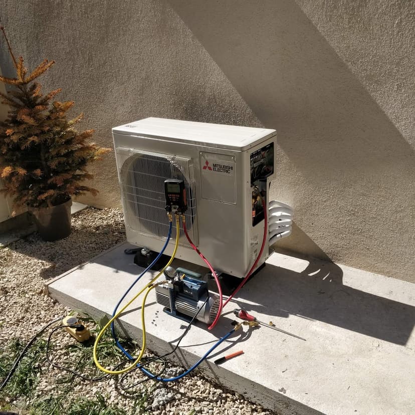 Installation et mise en service d'une unité multi-split de climatisation.